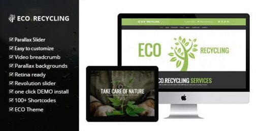 Eco Recycling – Ecology & Nature WordPress Theme v2.2