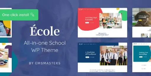 Ecole - Education & School WordPress Theme