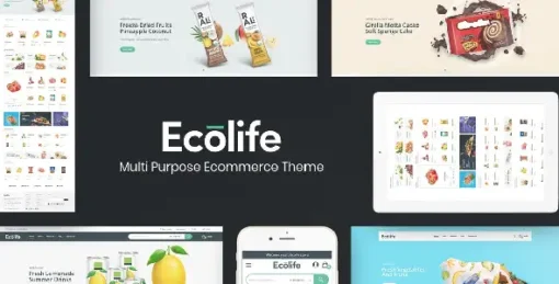 Ecolife - Organic WooCommerce WordPress Theme