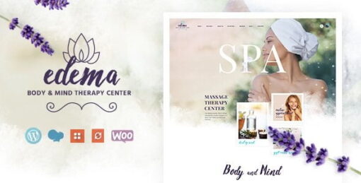Edema – Wellness & Spa WordPress Theme v1.0.5