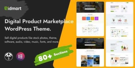 Eidmart Theme v2.5 – Digital Marketplace WordPress Theme