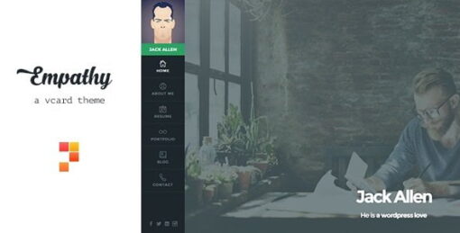 Empathy 1.4.1 – A vCard WordPress Theme