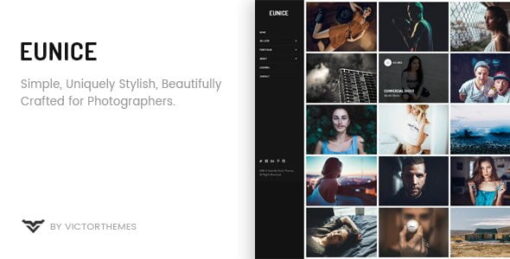 Eunice – Photography Portfolio WordPress Theme v1.8.1