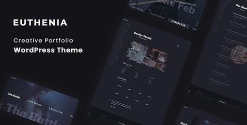 Euthenia – Creative Portfolio WordPress Theme v1.0.1