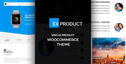 ExProduct 1.5.0 – Single Product theme