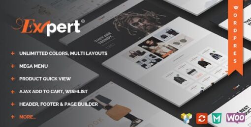 Expert – Clean eCommerce WordPress Theme v1.2