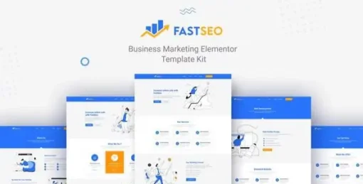 FastSEO - Business Marketing Elementor Template Kit