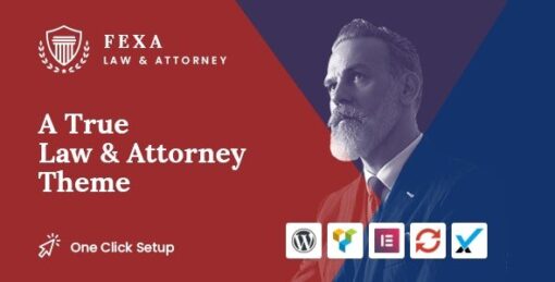 Fexa – Lawyer & Attorney WordPress Theme v1.2