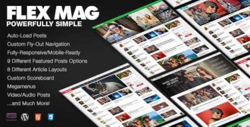 Flex Mag - Responsive WordPress News Theme 3.3.0