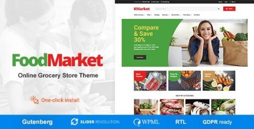 Food Market – Food Shop & Grocery Store WordPress Theme v1.0.8