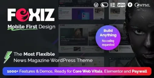 Foxiz Theme - WordPress Newspaper News and Magazine v2.6.1 (Activated)