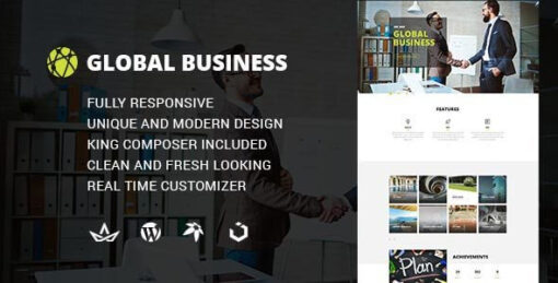 GB - Multipurpose Global Business, Corporate, Portfolio WordPress Theme v1.0.0