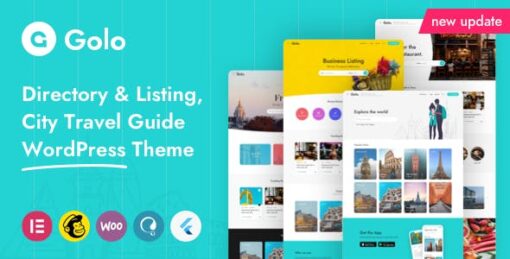 Golo Directory and Listing Theme v1.6.1