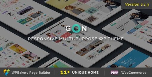 Gon MultiPurpose WordPress Theme 2.2.5