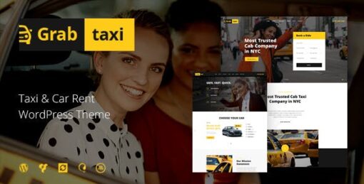 Grab Taxi | Online Taxi Service WordPress Theme v1.2.5