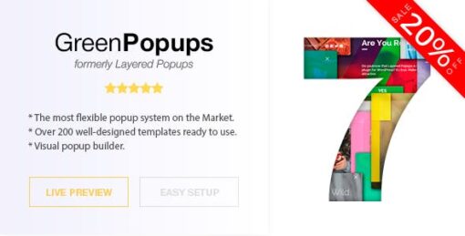 Green Popups (Formerly Layered Popups) 7.37