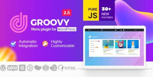 Groovy Mega Menu WordPress Plugin 2.6.2