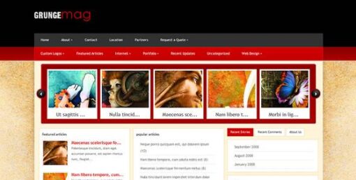 Elegant Themes - GrungeMag Premium WordPress Theme 5.3.12