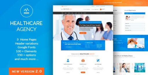 Health Care 2.2 – Medical WordPress Theme
