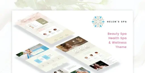 Helen's Spa - Beauty, Health Spa & Wellness Theme