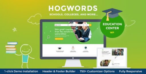 Hogwords – Education Center WordPress Theme v1.2.1
