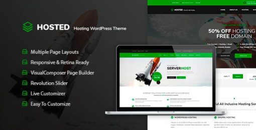 Hosted – WordPress Hosting Theme + WHMCS v1.0.2