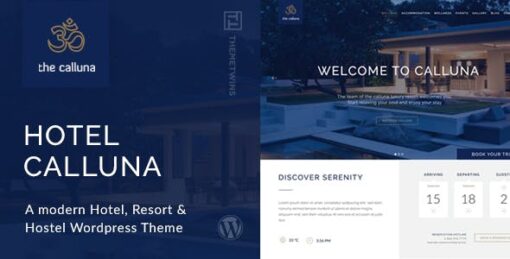 Hotel Calluna – Hotel & Resort & WordPress Theme v3.4.0