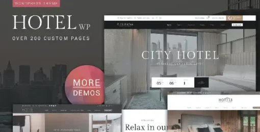 Hotel WordPress Theme GPL