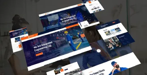 Industing - Factory & Business WordPress Theme