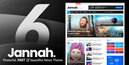 Jannah Theme v7.2.0 - Newspaper Magazine News BuddyPress AMP Theme