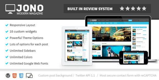 Jono – Responsive WordPress Magazine Theme v2.9