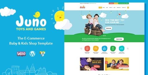 Juno – Kids Toys & Games Store WordPress Theme v1.5