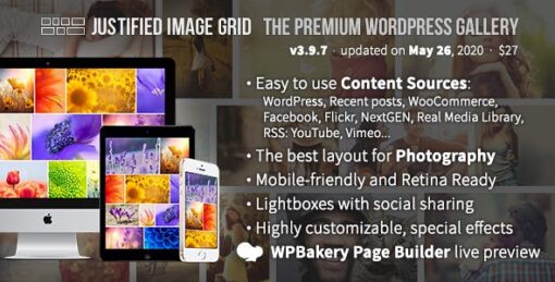 Justified Image Grid Plugin 4.2.1