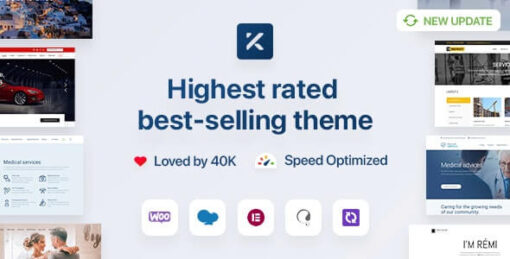 Kalium Theme GPL v3.15 (Pre-Activated) - Creative Multipurpose WordPress & WooCommerce
