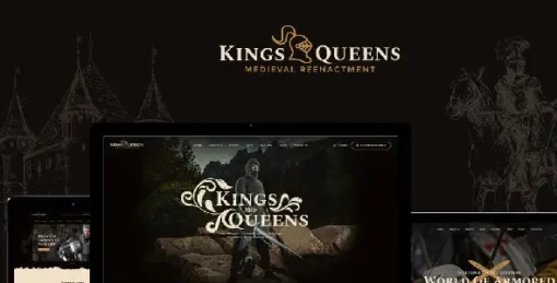 Kings & Queens WordPress Theme