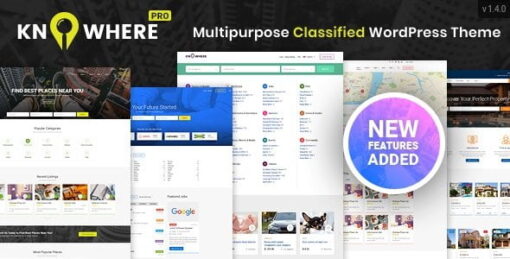 Knowhere Pro – Multipurpose Classified Directory WordPress Theme v1.5.9