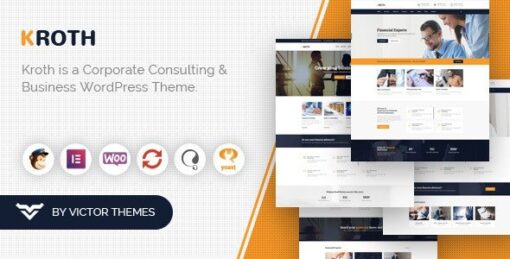 Kroth – Business & Consulting WordPress Theme v1.9.7