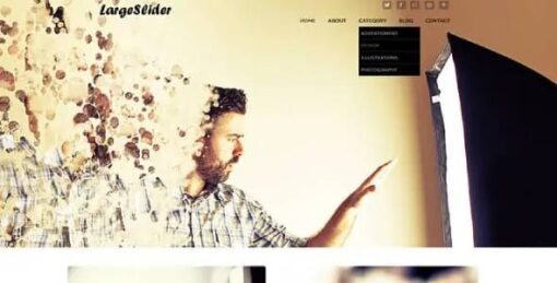 Dessign - Large Slider Responsive WordPress Theme 3.0