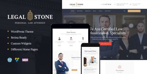 Legal Stone – Lawyers & Attorneys WordPress Theme v1.2
