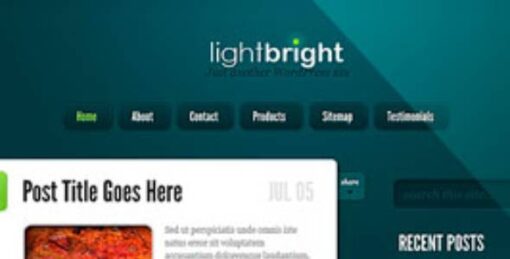 Elegant Themes - LightBright Premium WordPress Theme 4.7.12
