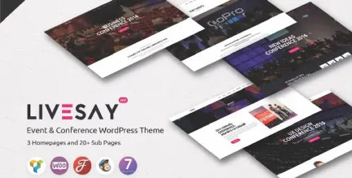 Livesay - Event & Conference WordPress Theme