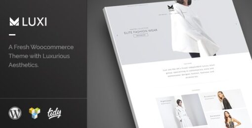 Luxi – Luxury Elegant WooCommerce WordPress Theme v2.4