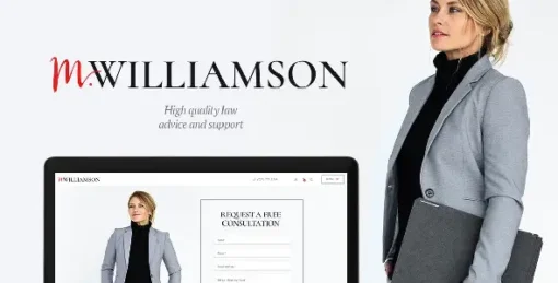 M.Williamson WordPress Theme