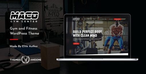 Maco – Gym and Fitness WordPress Theme v1.6