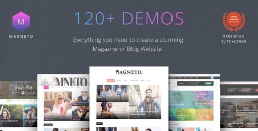 Magneto – Multi Concept Responsive WordPress Magazine and Blog Theme v1.2