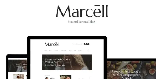 Marcell - Personal Blog & Magazine WordPress Theme