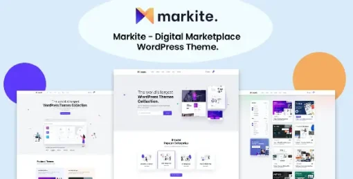 Markite - Digital Marketplace WordPress Theme