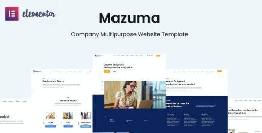 Mazuma - Business Elementor Template Kit