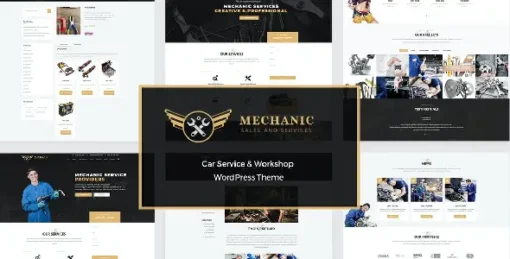 Mechanic - Car Service & Repair WordPress Theme
