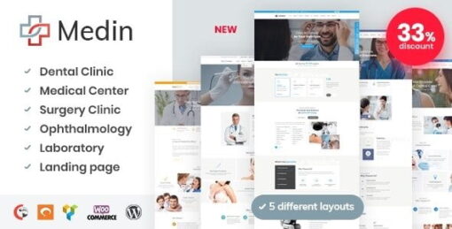 Medin – Medical Center WordPress Theme v1.8.4